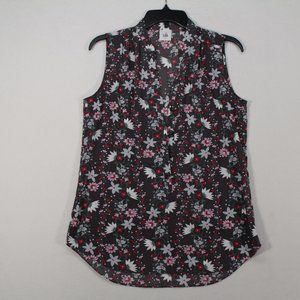 CAbi Women's Small 5210 Plaza Fiesta Floral Tank Top